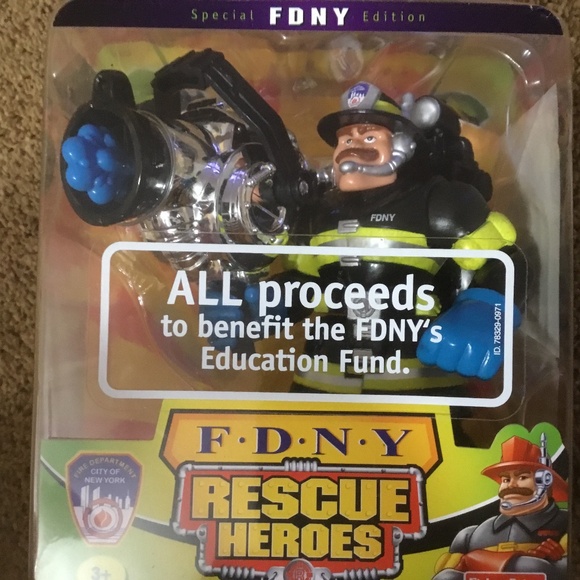 FDNY RESCUE HEROES BILLY BLAZE - Special Edition 2001 - Picture 8 of 8